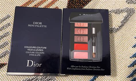 dior mini palette eyes and lips